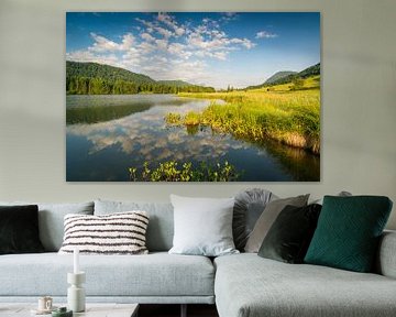 Geroldsee with Zugspitze by Martin Wasilewski