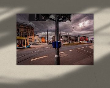 Straßenkreuzung in Chemnitz von Johnny Flash