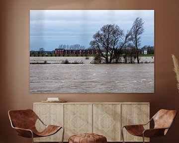 Hochwasser von Jim van Iterson