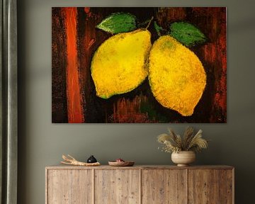 Twee citroenen van Klaus Heidecker