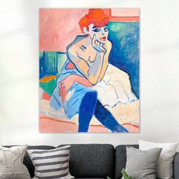 Vrouw in een hemd, André Derain