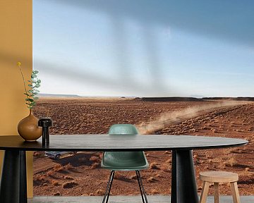 SA12501547 Pick-up truck driving in the desert by BeeldigBeeld Food & Lifestyle