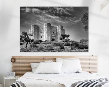 Het Castel del Monte in Apulië. van Berthold Werner