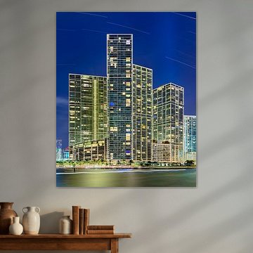 Icon Brickell at Night