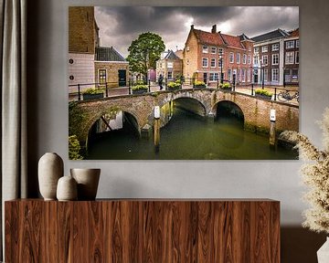 Stadsgezicht oud Dordrecht