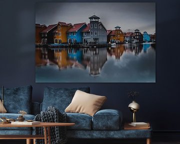 Scandinavische huisjes in Nederland van Tom Knotter