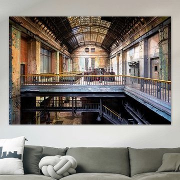 Verlaten Industrie in Verval. van Roman Robroek - Foto's van Verlaten Gebouwen