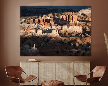 Sunset in Bryce Canyon by Pieter Gordijn