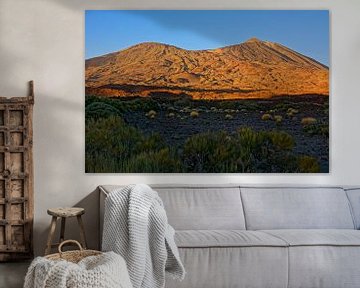 Tenerife - Volcanoes in the Evening Sun by Gisela Scheffbuch