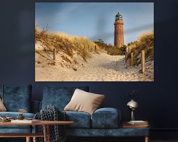 Lighthouse Darßer Ort at the Baltic Sea by Christian Müringer