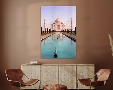 Taj Mahal, India by Pascal Lemlijn