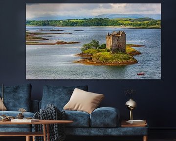 Castle Stalker, Schotland van Henk Meijer Photography