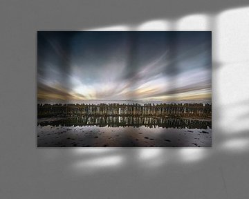 Wattenmeer-Schlammloch von Peter Poppe