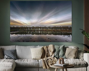 Wadden Sea Moddergat by Peter Poppe