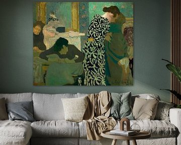 Das geblümte Kleid, Édouard Vuillard