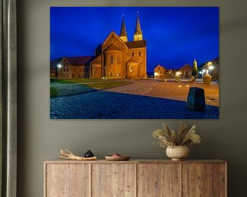 Klooster in de avond