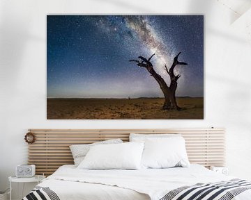 Namibie Melkweg van Peter Poppe