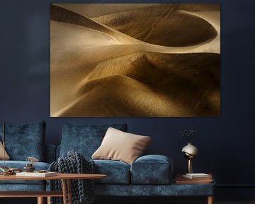 Gouden woestijnduinen van Peter Poppe