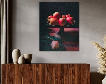 Äpfel und Tulpen von Laura van Driel