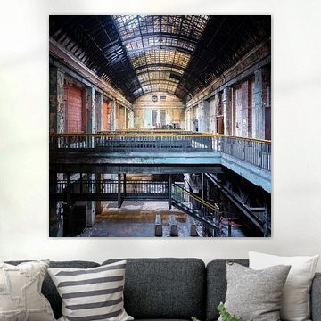 Verlaten Industrie in Verval. van Roman Robroek - Foto's van Verlaten Gebouwen