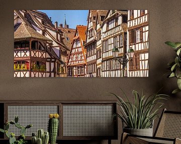 Leerlooierswijk La Petite France in Straatsburg van Werner Dieterich