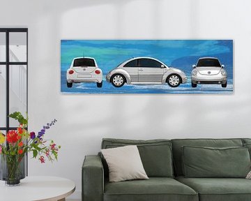 VW Beetle en peinture sur aRi F. Huber