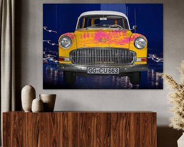 Opel Olympia Record Caravan in Pop Art van aRi F. Huber