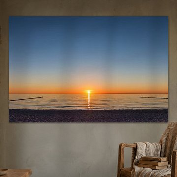 Sunset at Darßer Weststrand