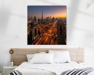 Dubai Skyline von Achim Thomae