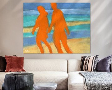 Strandwandeling van ART Eva Maria