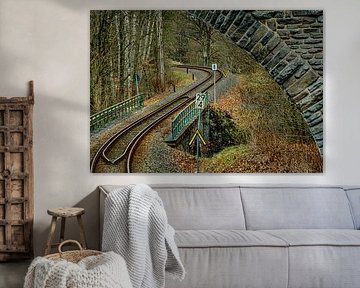 Chemin de fer de l'Erzgebirge à Zschopau