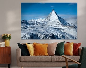 De Matterhorn in de winter van Ralph Rozema