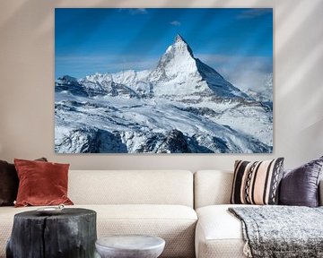 De Matterhorn in de winter van Ralph Rozema