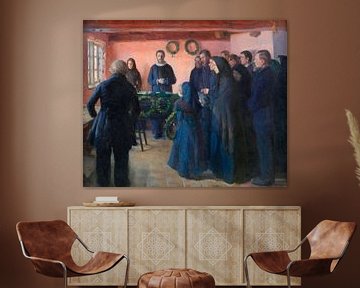 Een begrafenis, Anna Ancher