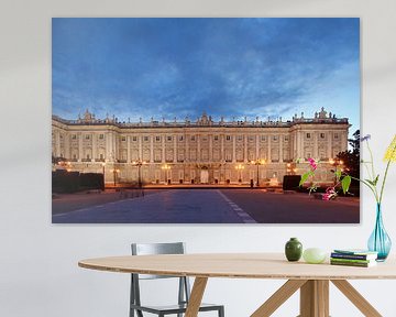 Royal Palace, Palace, Palacio Real, Plaza de Oriente, Madrid, Spain, Europe