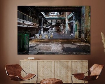 Verlaten Industrie in Verval. van Roman Robroek - Foto's van Verlaten Gebouwen