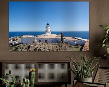 Der Leuchtturm am Cap de Creus in Spanien von Berthold Werner