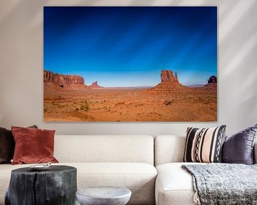 Utah, USA. Monument Valley van Theo van Woerden