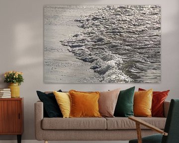 Wave on the beach by Corinna Vollertsen