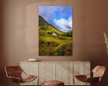 Lagangarbh hut in Glencoe, Schotland