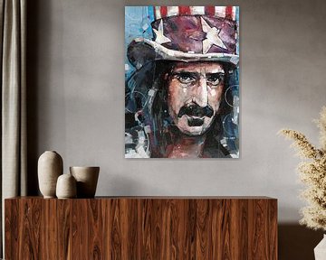 Frank Zappa Malerei von Jos Hoppenbrouwers