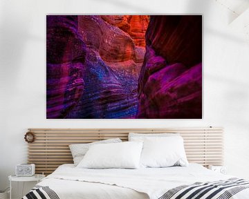 Colorfull rocks in Utah by Theo van Woerden