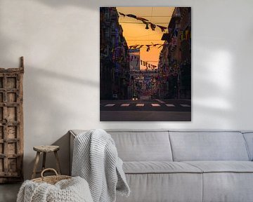Sunrise in Genoa