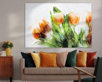 Tulpen 2020 van Andreas Wemmje