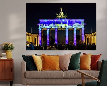 Brandenburg Gate Berlin by Frank Herrmann