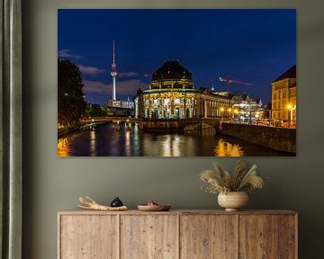 Berlijnse skyline met televisietoren en museumeiland