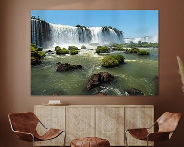 De watervallen van Iguaçu van OCEANVOLTA