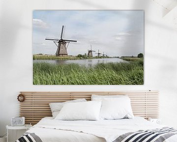 Moulins de Kinderdijk sur Ronald Wilfred Jansen