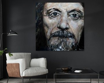 Portret van Robert Plant, Robert Antony Plant van Therese Brals