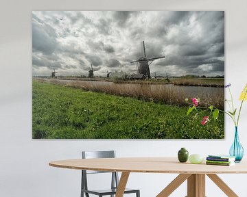 Moulins à vent Kinderdijk sur Jo Beerens